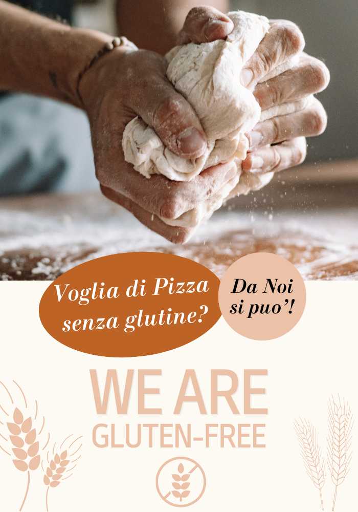 A roma prova la nostra pizza senza glutine